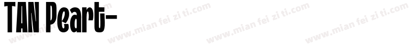 TAN Peart字体转换